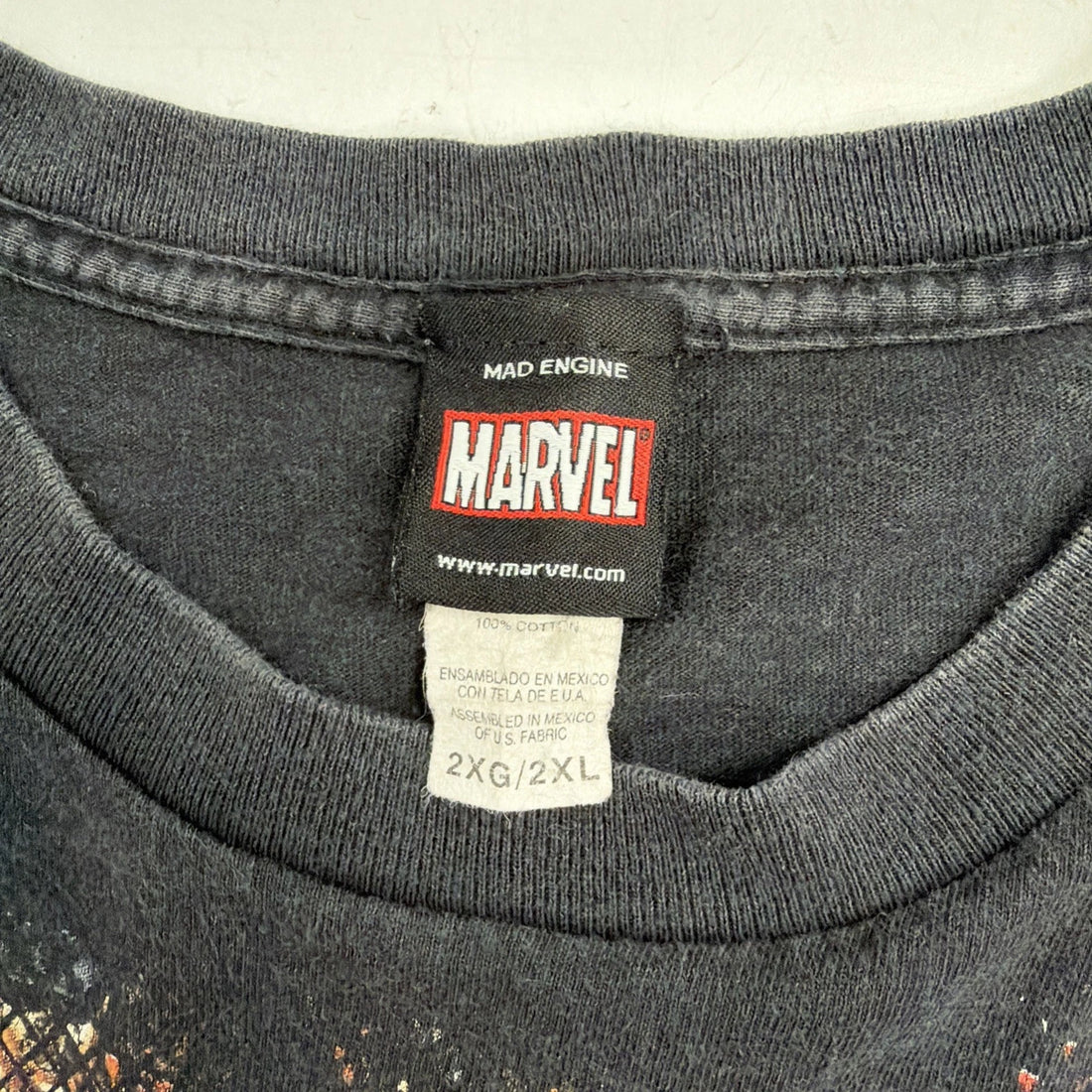 Vintage Marvel Mad Engine T-Shirt Size 2XL