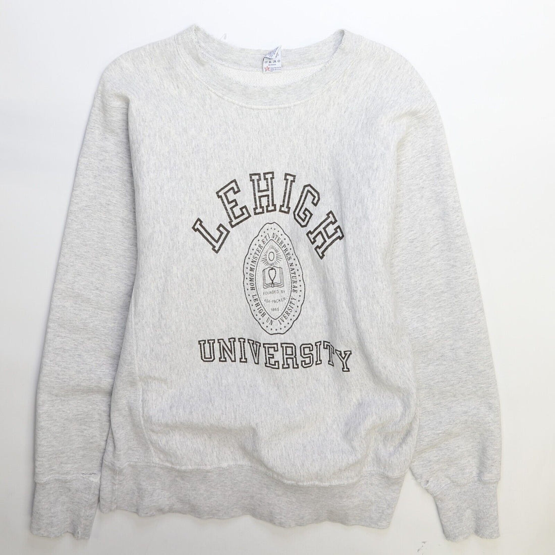 Vintage LeHigh University Crest Crewneck Sweatshirt Size Large 90s