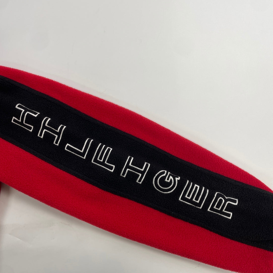 Tommy Hilfiger Fleece Jacket Size Small Red