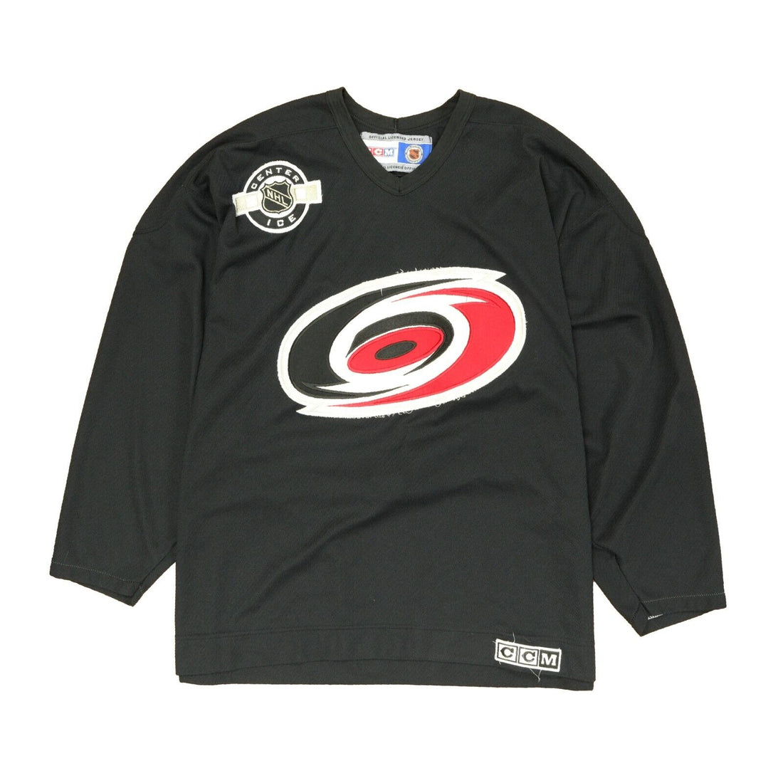 CCM NHL Carolina Hurricanes stitched graphic crewneck pullover