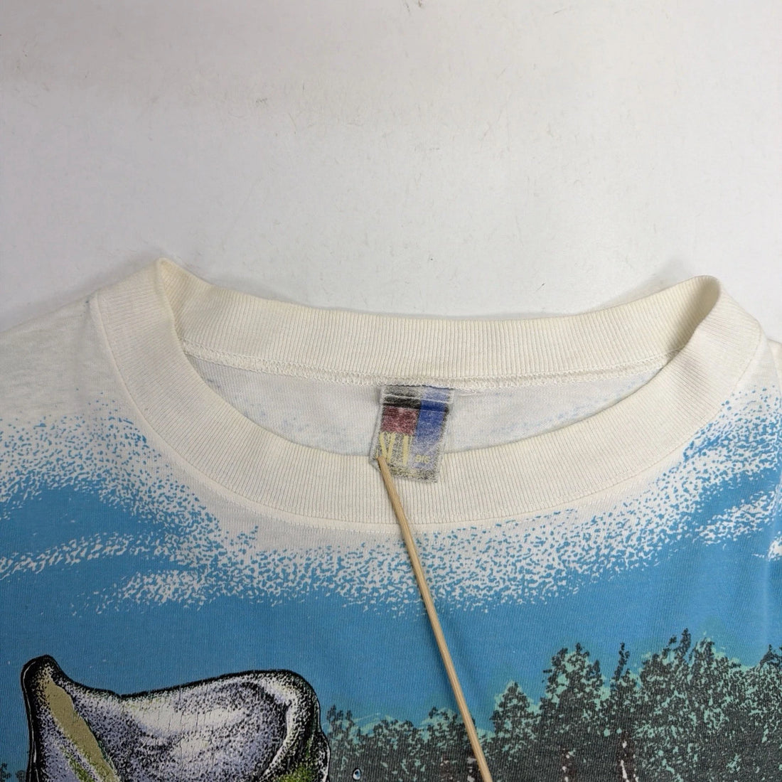 Vintage National Wildlife Federation Bass Fishing T-Shirt XL