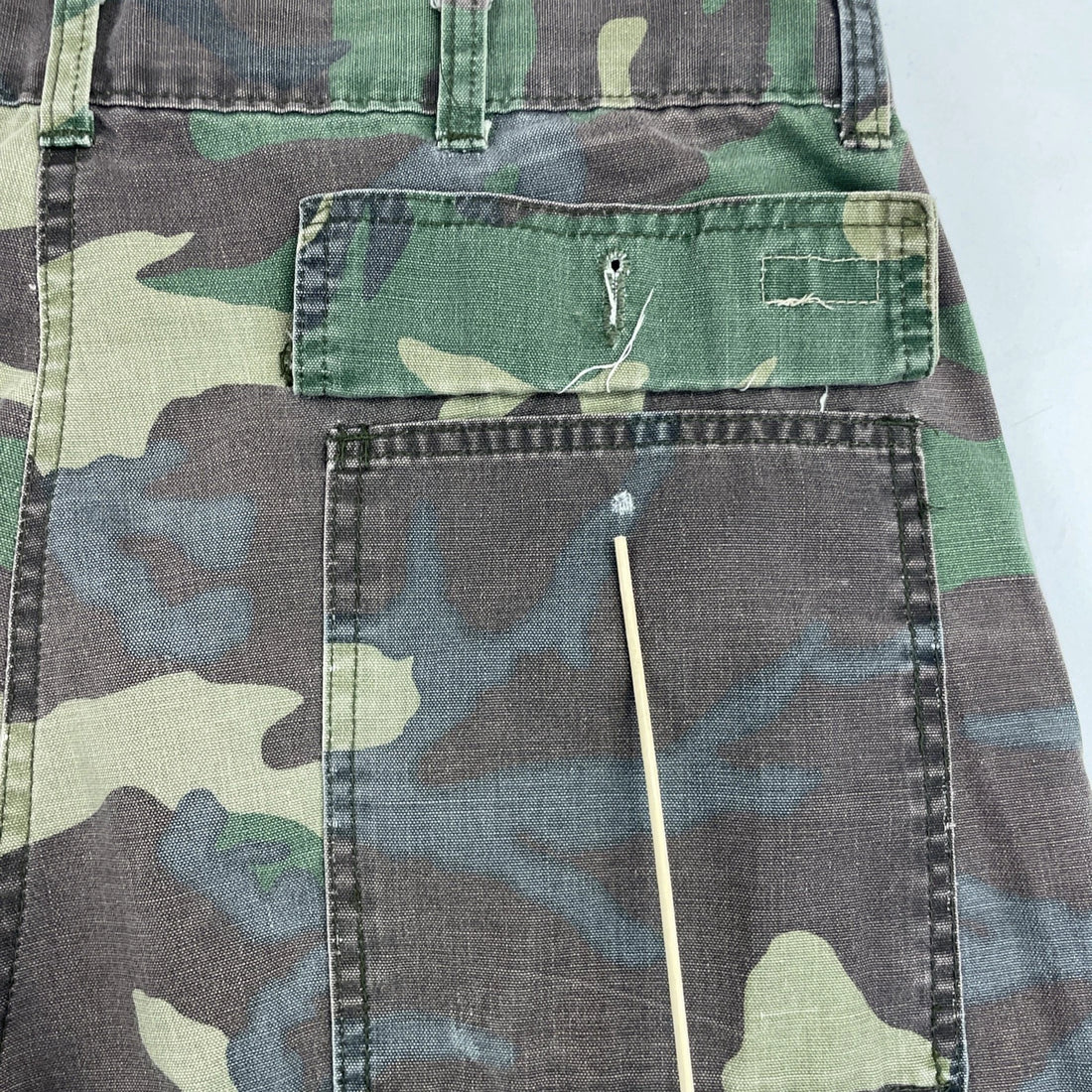 Vintage Bee Gee Woodland Camo Military Cargo Pants Size 36 X 34 70s