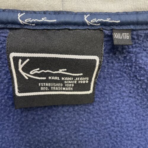 Vintage Karl Kani Jeans Tupac 2Pac Sweatshirt Hoodie Size 2XL Rap