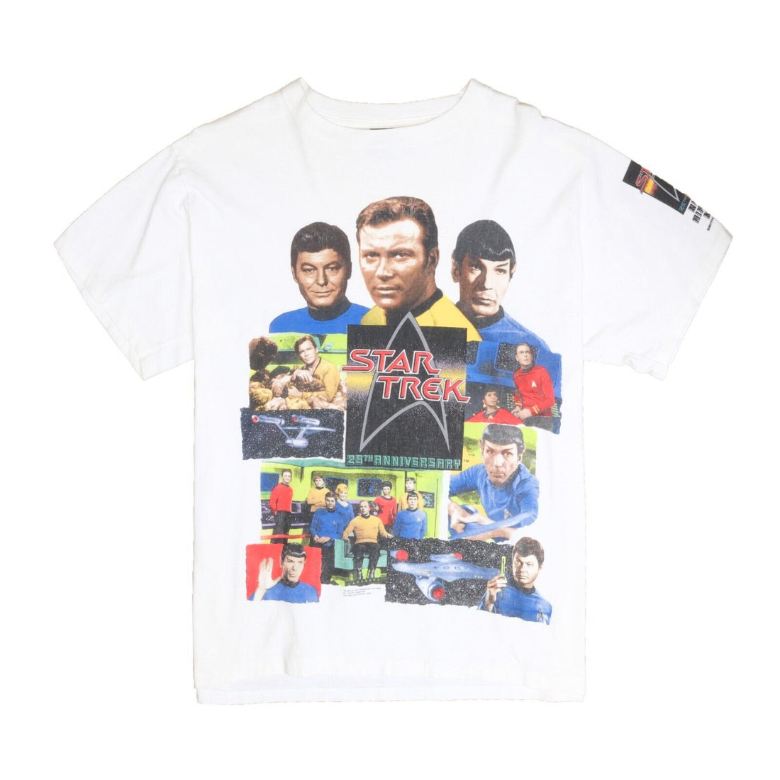Vintage Star Trek 25th Anniversary Changes T-Shirt XL TV Promo 1991 90s