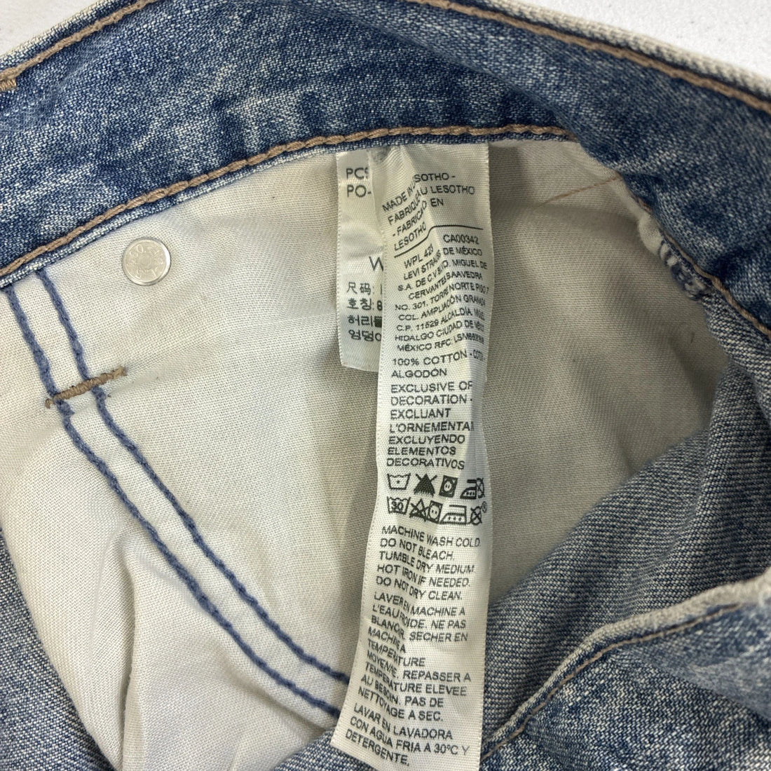 Levi Strauss & Co. Carpenter Denim Jeans Pants Size 34 X 32