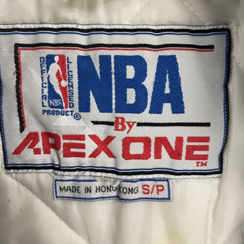 Vintage Chicago Bulls Apex One Puffer Jacket Size Small 90s NBA