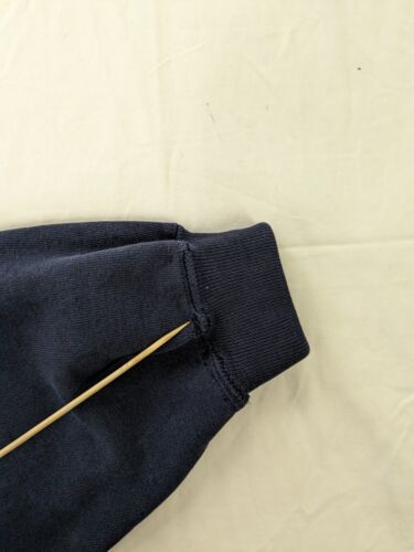 Vintage Champion Reverse Weave Blank Sweatshirt Crewneck Size XL Blue 90s