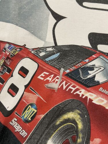 Vintage Dale Earnhardt Jr Chase Racing T-Shirt Size XL All Over Print NASCAR