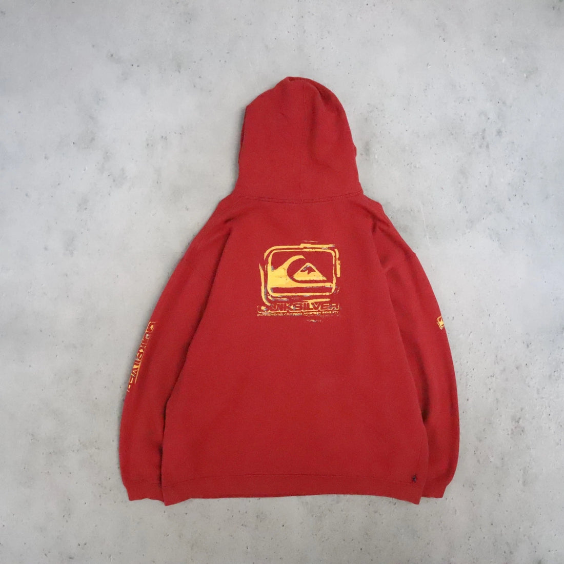 Vintage Quiksilver Sweatshirt Hoodie Size Large Y2K