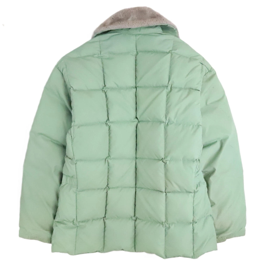 Vintage Comfy Seattle Quilted Parka Coat Jacket XL Green Goose Down Insulated