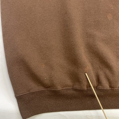 Vintage Johnson Hockey Champion Sweatshirt Crewneck Size XL Brown