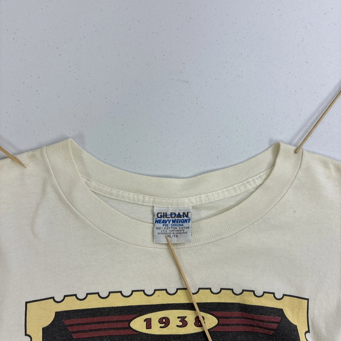 Vintage Superman Secret Society Stamp DC Comics T-Shirt Size XL 1998 90s