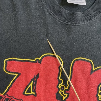 Vintage Zug Izland Cracked Tiles T-Shirt Size XL Band Tee