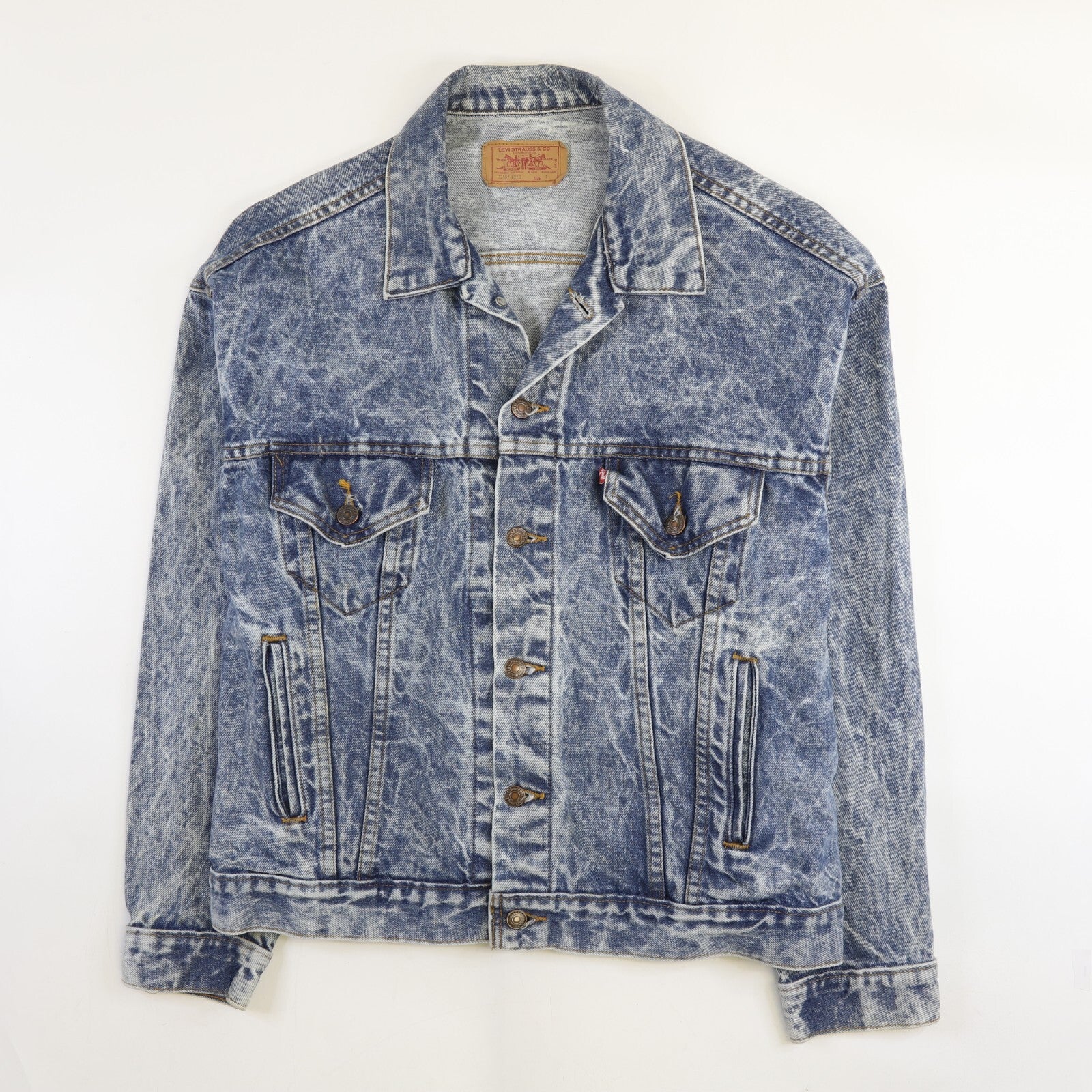 Vintage Levi's Denim Trucker Jacket Size XL 75525-0412