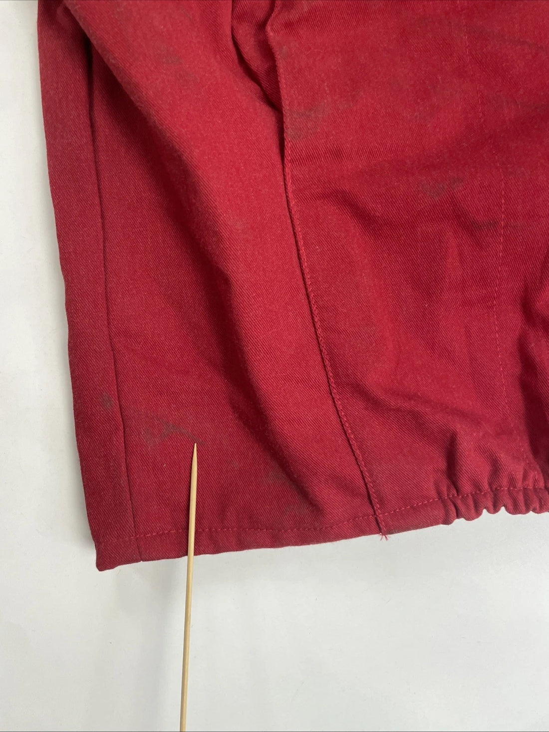 Vintage RJS Racing Equipment Jacket Size Large Red