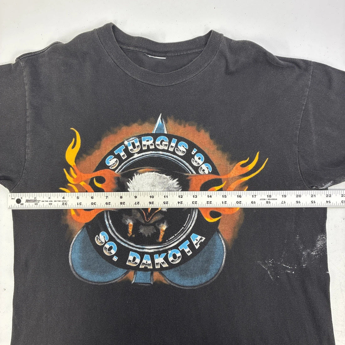 Vintage Sturgis Eagle South Dakota T-Shirt Size Large 1996 90s