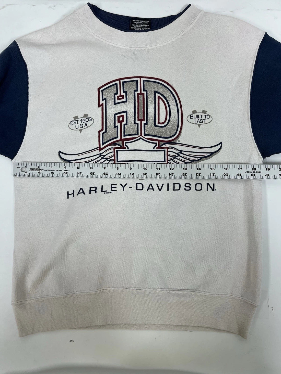 Vintage Harley Davidson Freedom Eagle Crewneck Sweatshirt Size Medium 1997 90s
