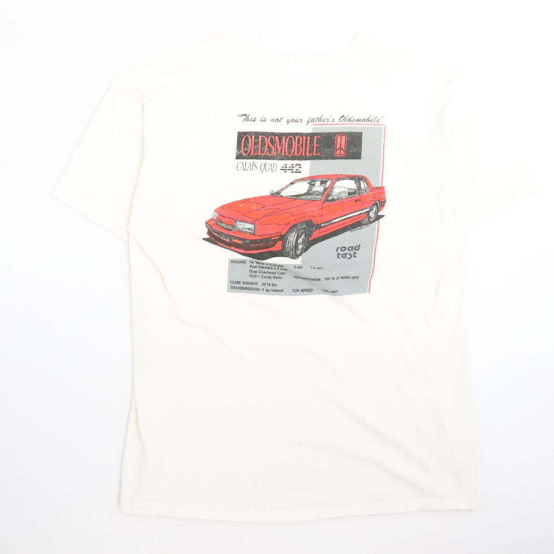 Vintage Oldsmobile T-Shirt Size XL Cars Auto Double Sided 90s