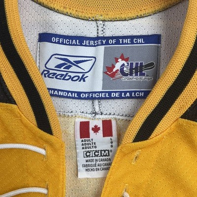 Brandon Wheat Kings Howell Reebok CCM Hockey Jersey Size Large WHL CHL