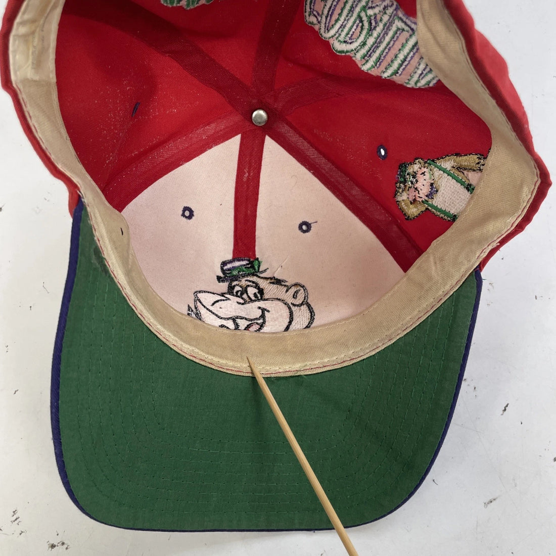 Vintage Magilla Gorilla Blockhead Snapback Hat Cap OSFA 90s