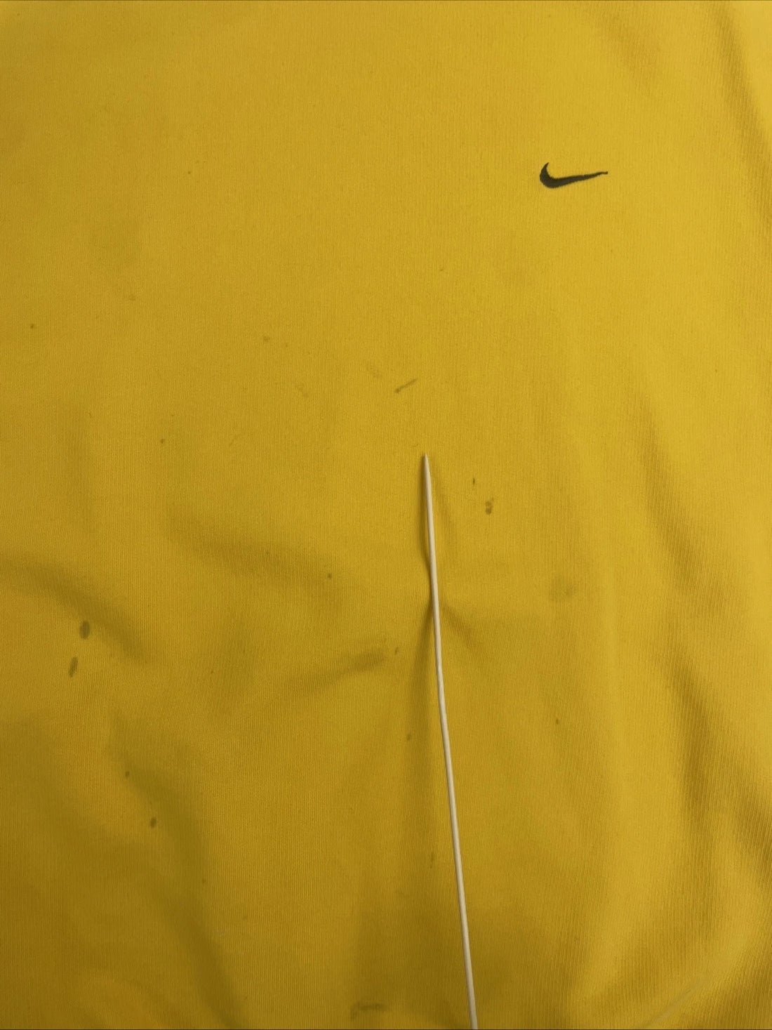 Vintage Nike Crewneck Sweatshirt Size XL Yellow Embroidered Swoosh