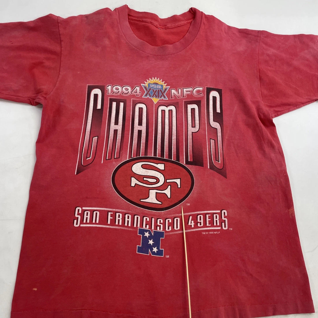 Vintage San Francisco 49ers Super Bowl XXIX T-Shirt Size Large NFL