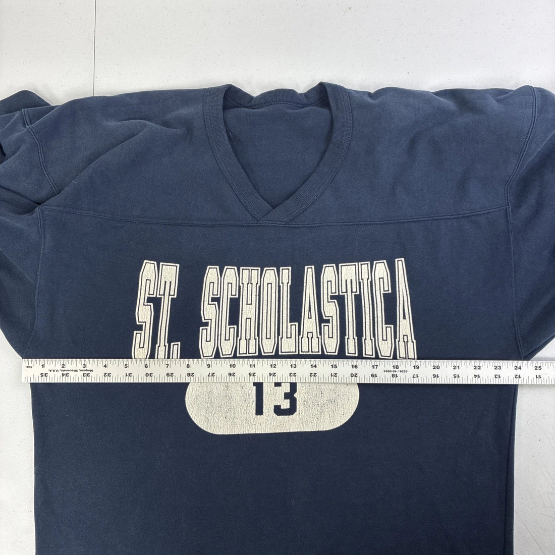 Vintage St. Scholastica Champion Football Jersey Shirt Size XL