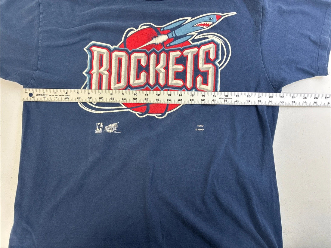 Vintage Houston Rockets T-Shirt Size XL 90s NBA