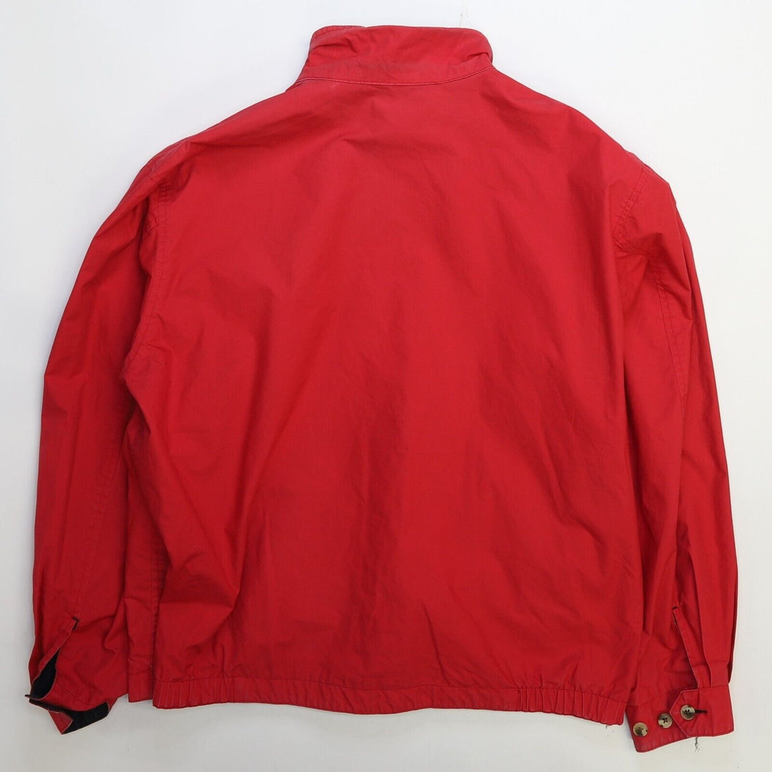 Vintage Land's End Harrington Jacket Size Medium Reversible