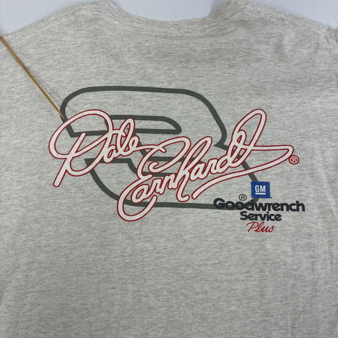 Vintage Dale Earnhardt Goodwrench Racing T-Shirt Size XL Double Sided NASCAR