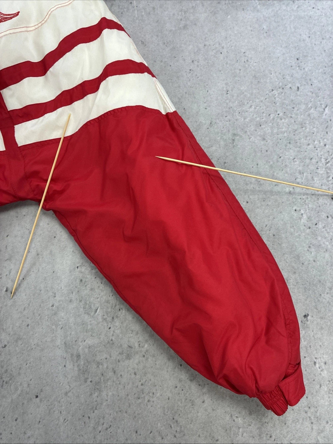 Vintage Detroit Red Wings Puffer Jacket Size 2XL NHL