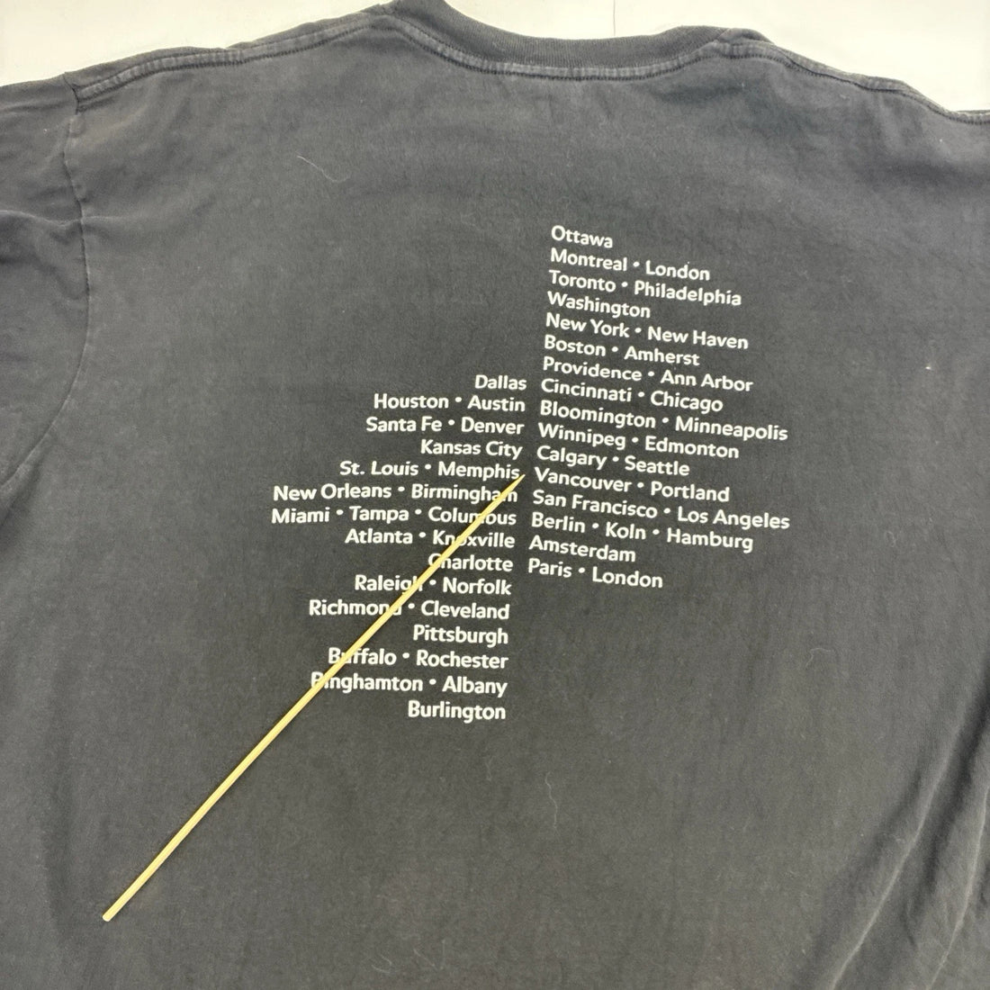 Vintage Cowboy Junkies Winterland Music T-Shirt Size XL 90s