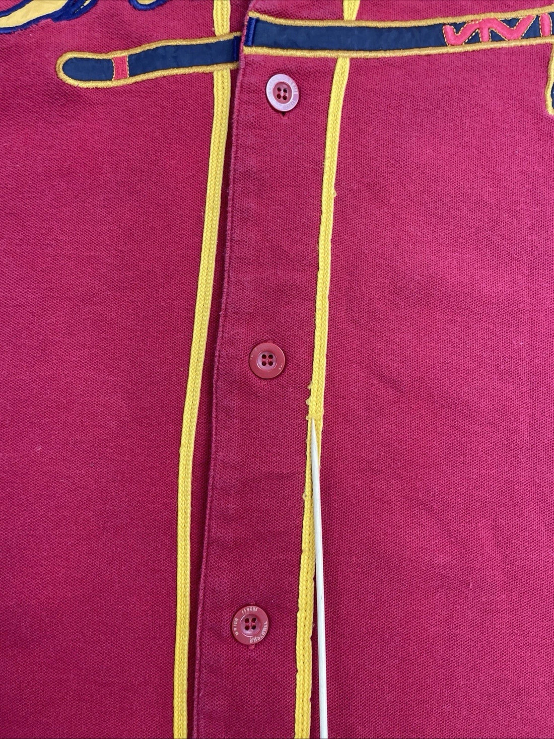 Vintage Atlanta Braves Majestic Baseball Jersey Medium Mirage Cooperstown MLB