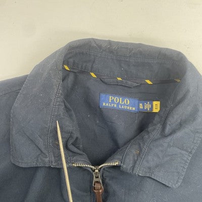 Polo Ralph Lauren Harrington Bomber Jacket Size XL Blue