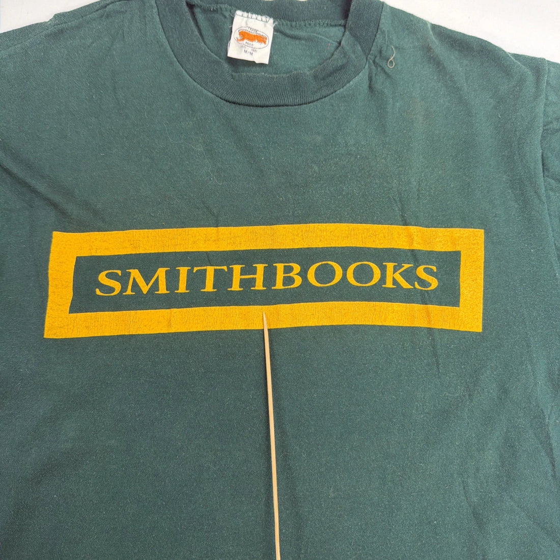 Vintage Smithbooks T-Shirt Size Medium Green 80s