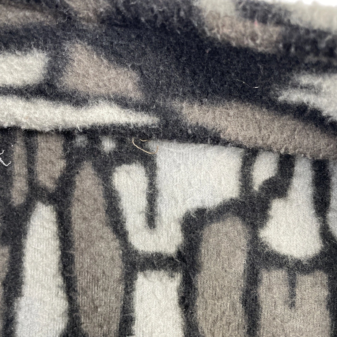 Vintage Tree Camo Pullover Fleece Jacket Size XL