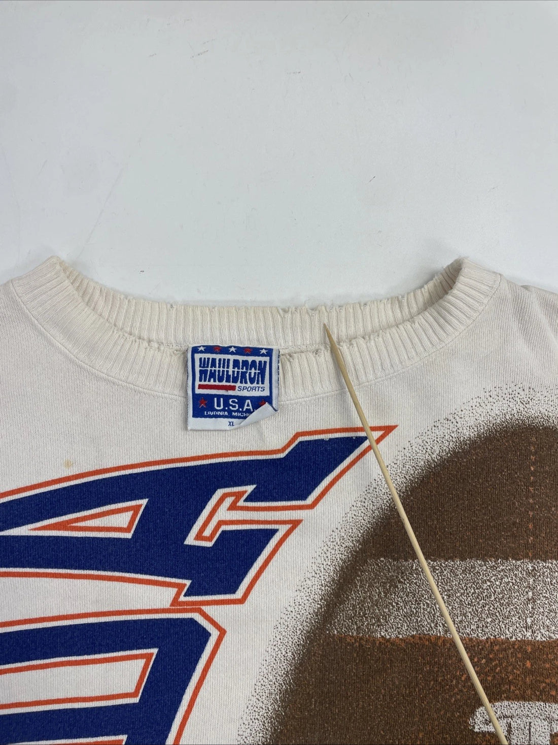 Vintage Florida Gators Football Crewneck Sweatshirt XL All Over Print 90s NCAA