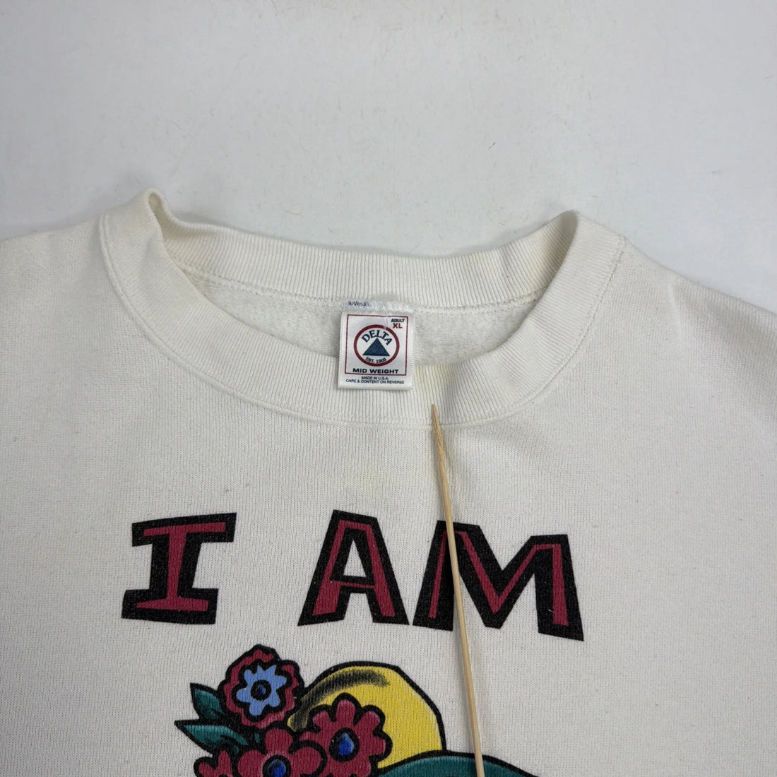 Vintage Lucy I Am Woman Peanuts Crewneck Sweatshirt Size XL