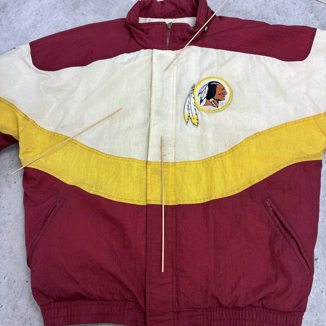 Vintage Washington Redskins Apex One Puffer Jacket Size XL NFL