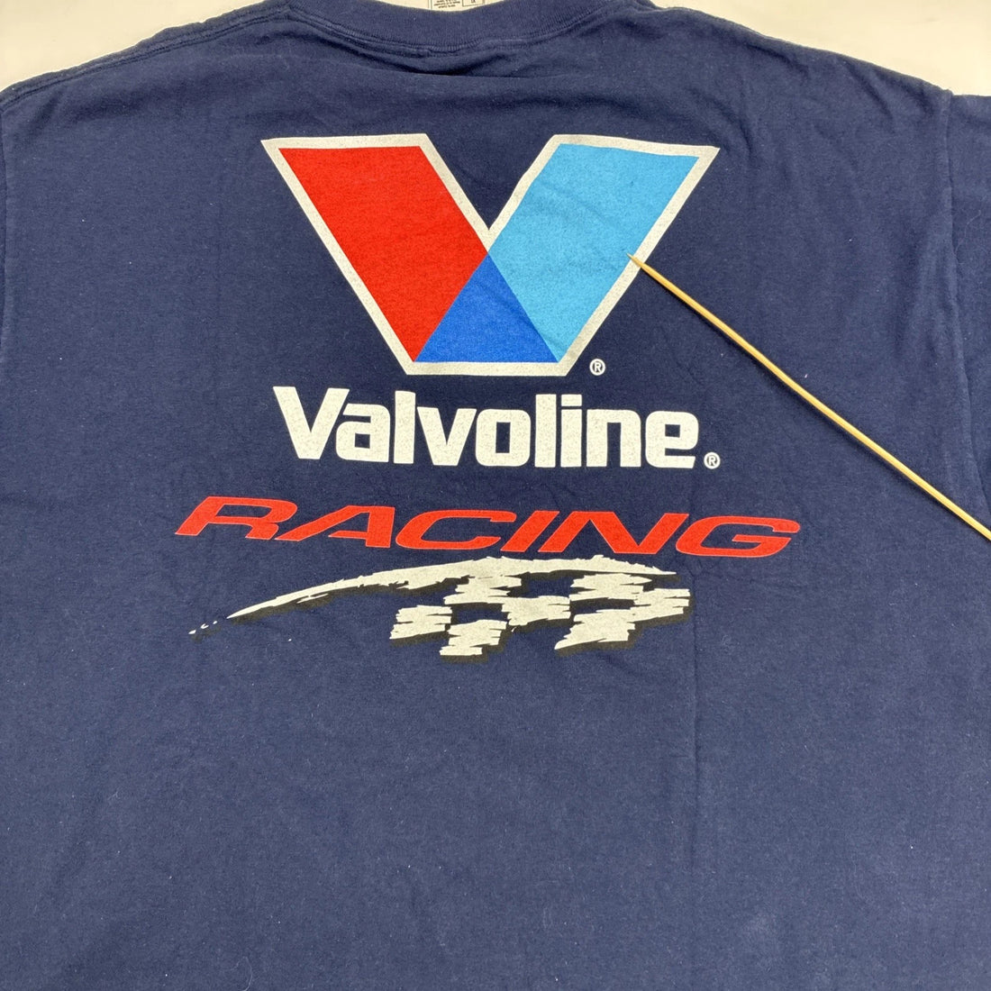 Vintage Scott Riggs Valvoline Racing T-Shirt Size XL NASCAR
