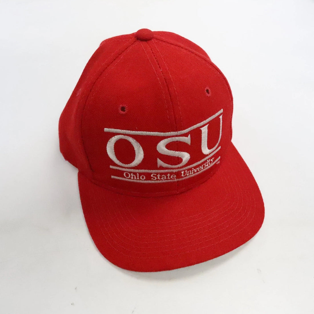 Vintage Ohio State Buckeyes Split Bar Wool Snapback Hat OSFA NCAA