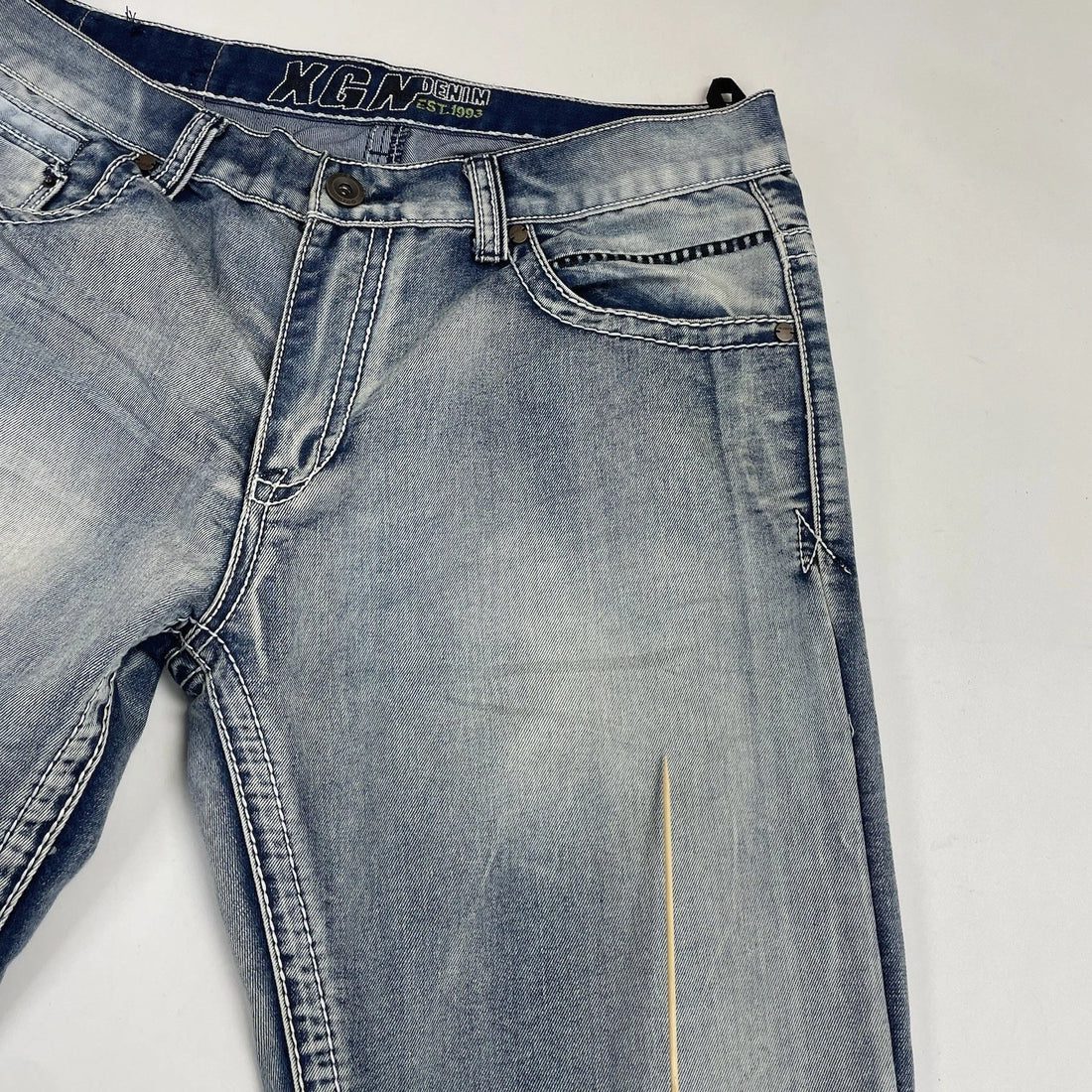 XGN Oxygen Denim Jeans Pants Size 36 Y2K
