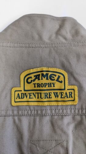 Vintage Camel Trophy Adventurewear Fishing Hunting Vest Size 2XL Beige