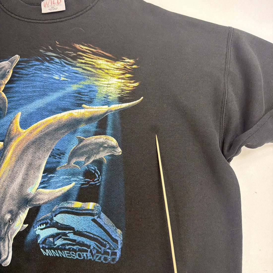 Vintage Dolphin Minnesota Zoo Crewneck Sweatshirt Size 2XL