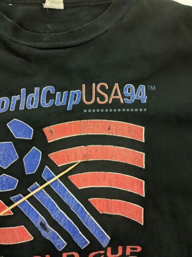 Vintage World Cup Champions USA T-Shirt Size XL Soccer Football 1994 90s FIFA