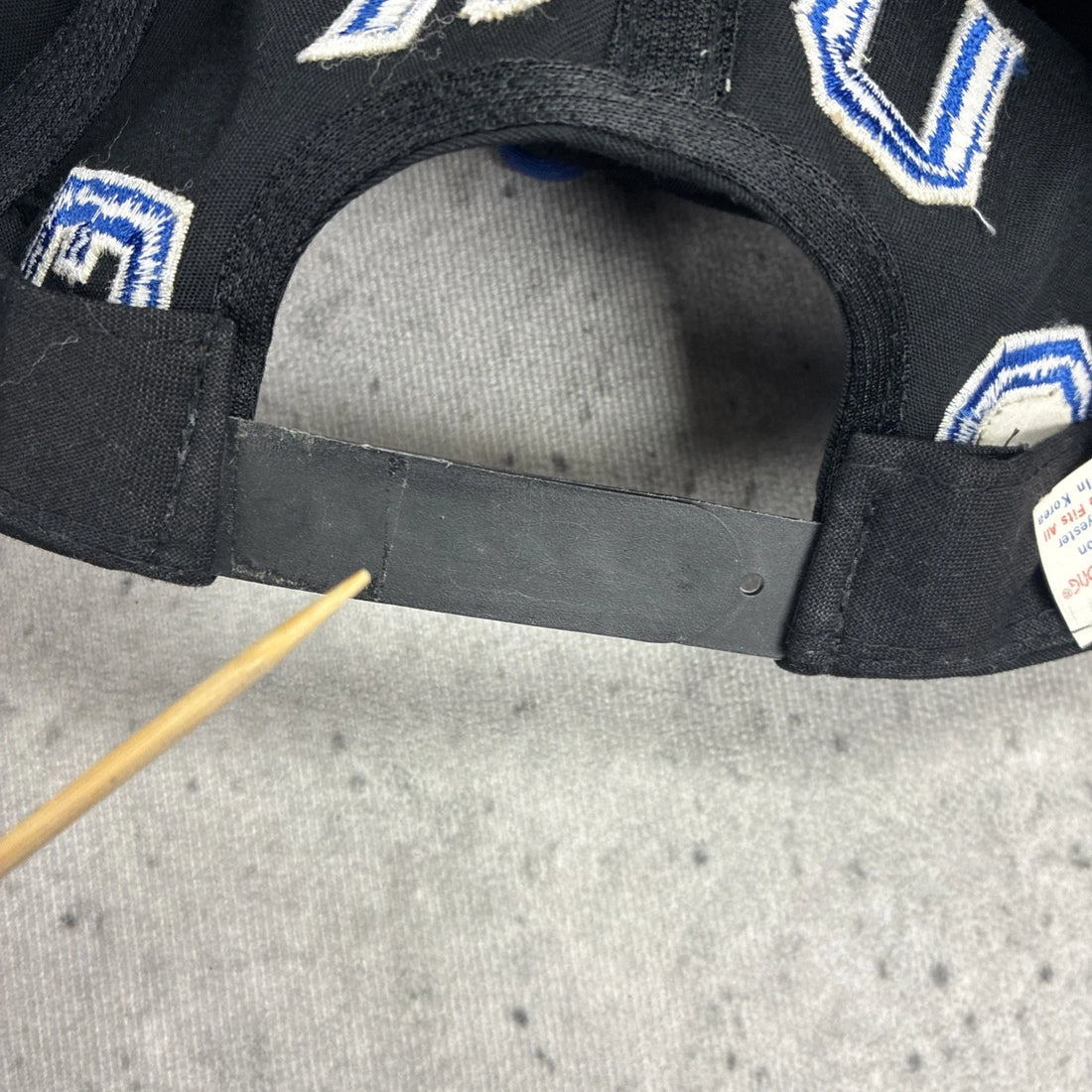 Vintage Sample Duke Blue Devils Blockhead Snapback Hat Cap OSFA NCAA