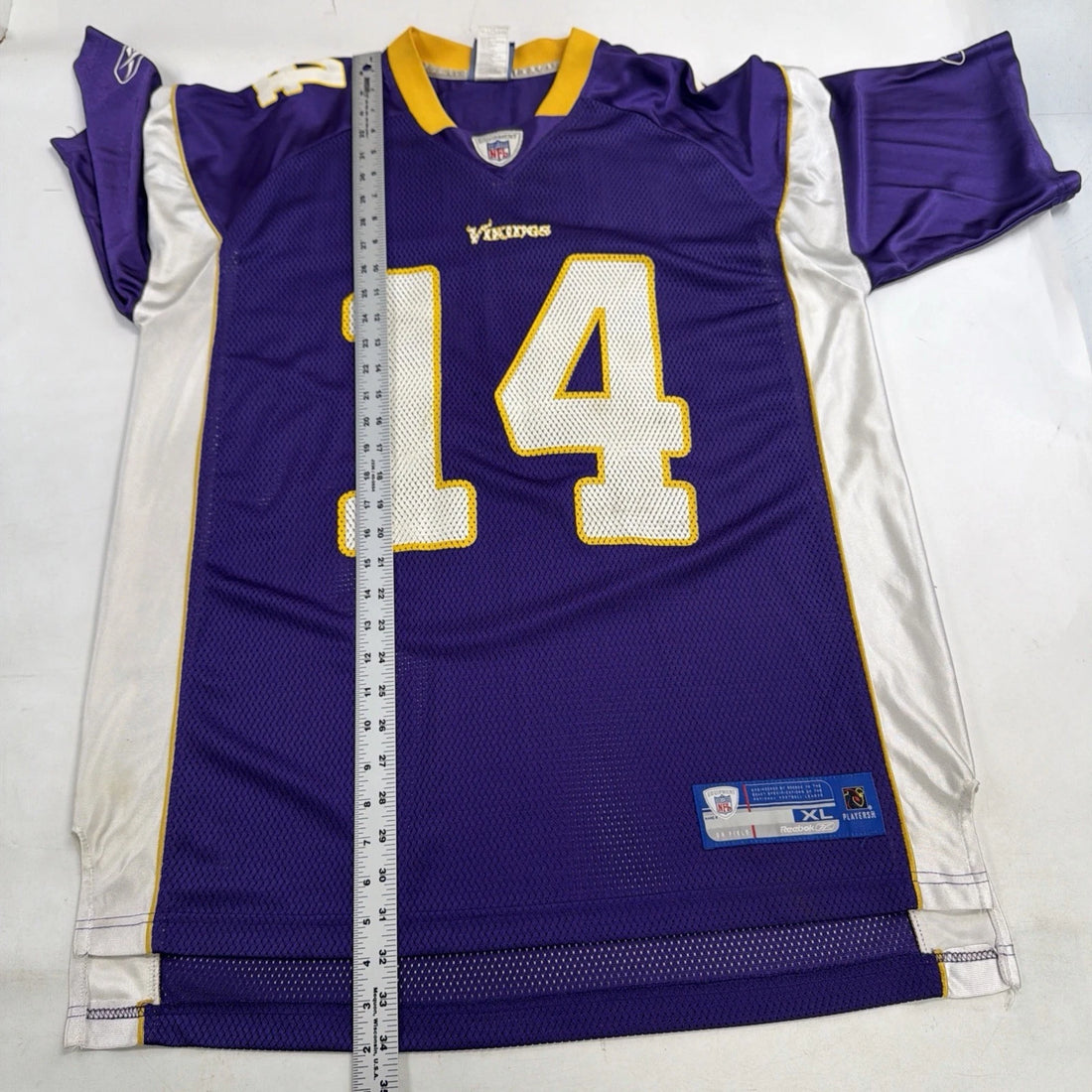 Vintage Minnesota Vikings Brad Johnson Reebok Jersey Size XL NFL