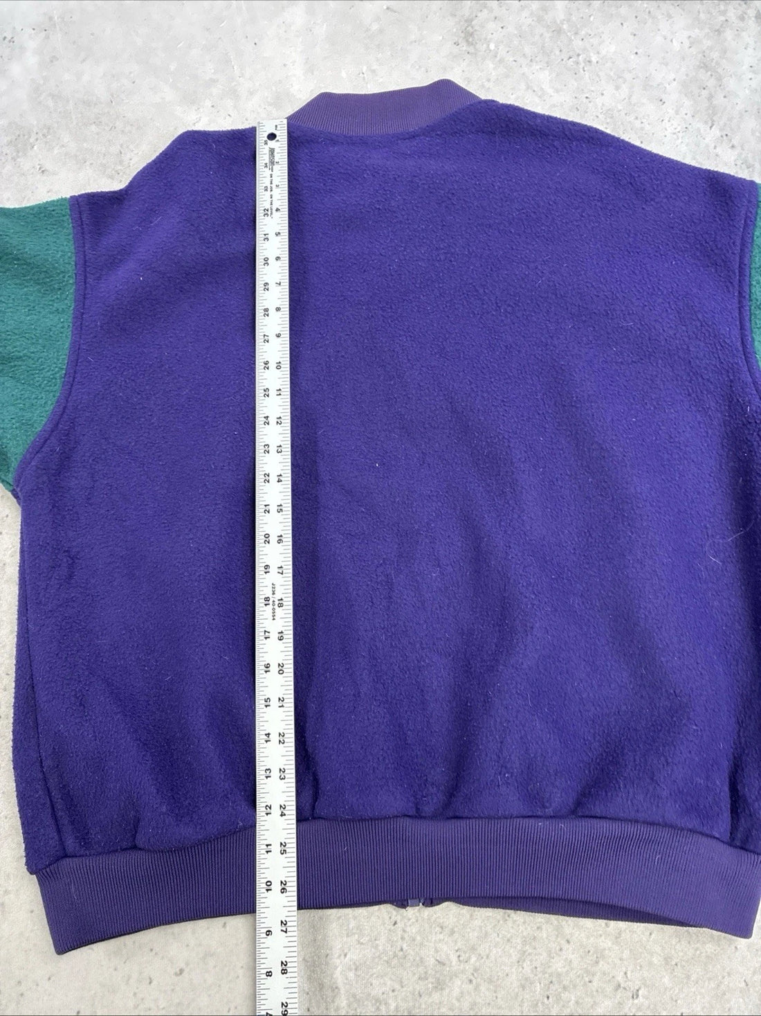 Vintage Minnesota Vikings Columbia Fleece Jacket Size XL NFL