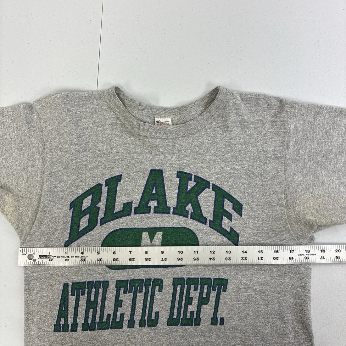 Vintage Blake Athletic Dept T-Shirt Size Medium 80s