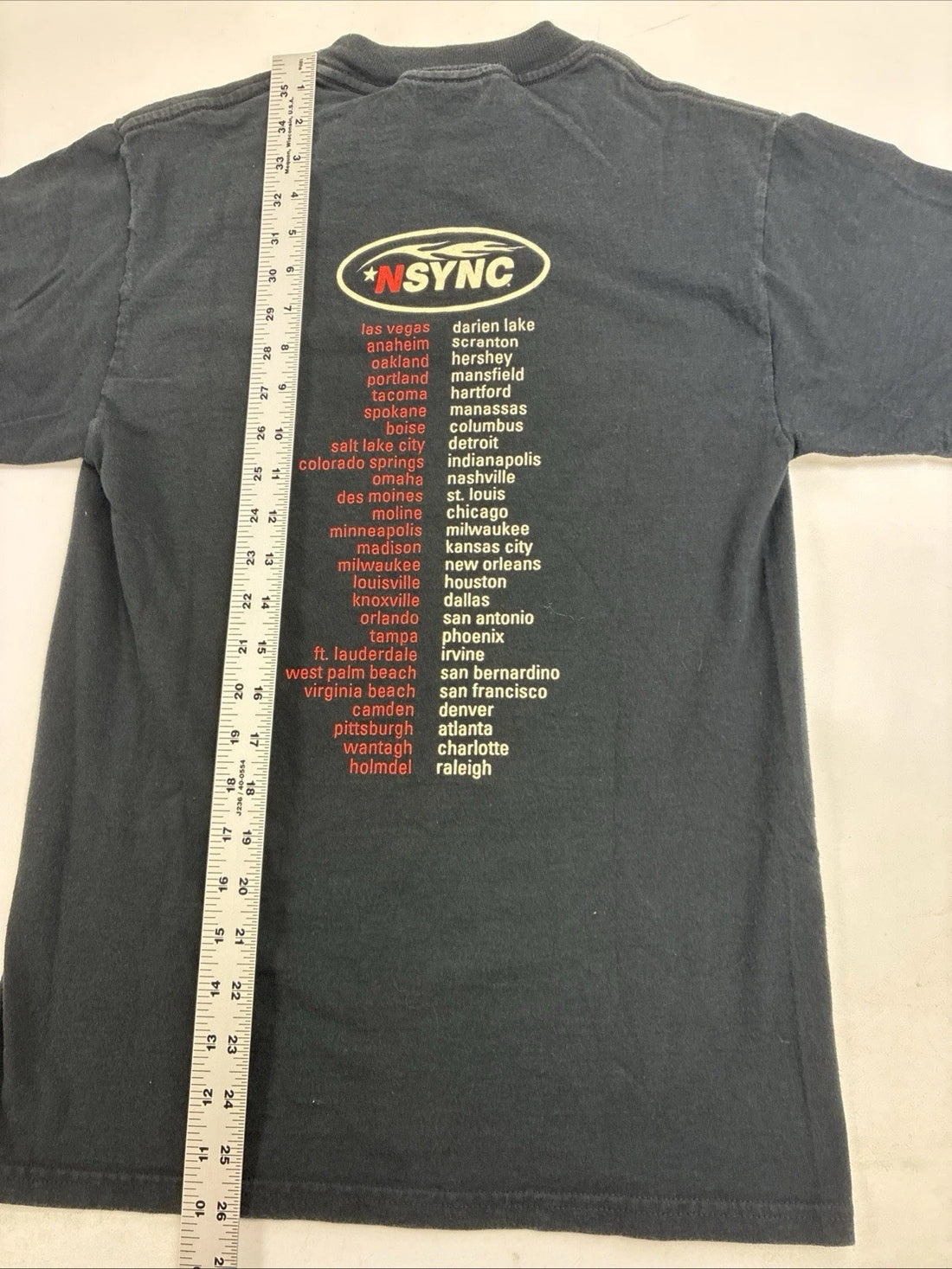 Vintage NSync Music T-Shirt Size Small